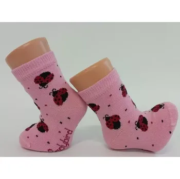 Dámské oblečení Dívčí ponožky Beruška - 24-28 / růžová