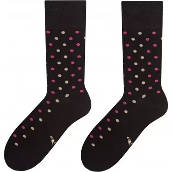 Pánské ponožky Pánské ponožky Dots - 39-42 / grafitová