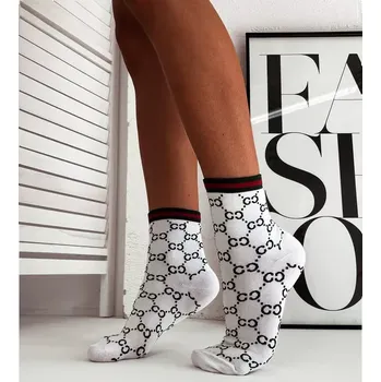 Dámské ponožky Dámské ponožky CC - 37-41 / bílá