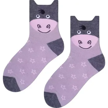 Dětské ponožky Oslík - 29-31 / béžová