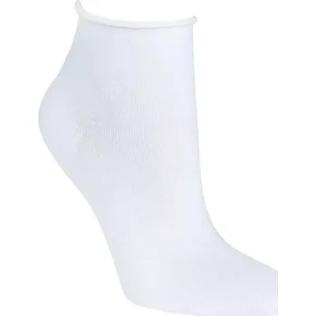 Pánské ponožky Dospělé ponožky bez lemu - 39-42 / bílá