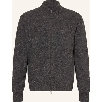 Pánský svetr Strokesman's Pánský Pletený Kardigan, tmavě šedá, L