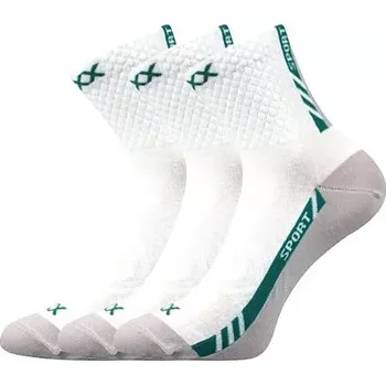Pánské ponožky Dospělé sportovní ponožky Pius II - 39-42 / bílá
