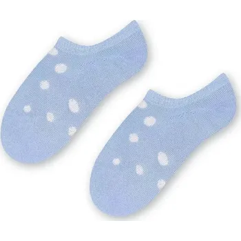 Dětské ponožky Bamboo Silver dots - 26-28 / světle modrá