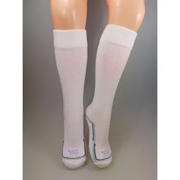 Dámské punčochy Bambusové podkolenky Sport Line - 23-25 / bílá - 02