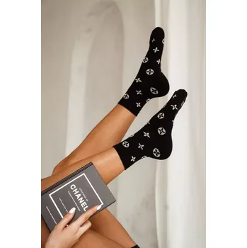 Dámské punčochy Dámské ponožky Universo - 37-41 / černá