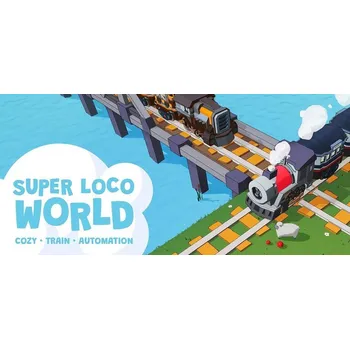 Počítačová hra Super Loco World - Cozy Train Automation (PC) (Steam)