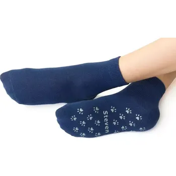 Dámské punčochy Dětské protiskluzové ponožky 164 - 20-22 / jeansová