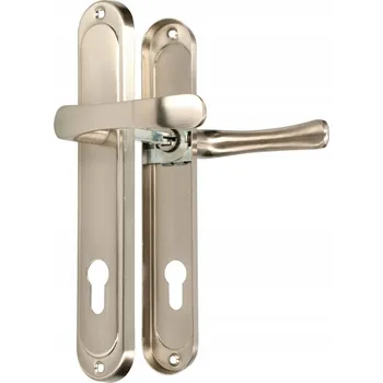 Dveřní kování Dveřní klika 90mm dlouhá hřídel pro vložku - zámek s cylindrickou vložkou \ 90 mm