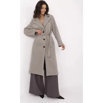 Dámský kabát Kabát MO CZ 1804.00 šedobéžový jedna velikost