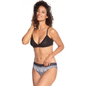 Kalhotky Dámské kalhotky MINI BIKINI L-1434MB šedá M