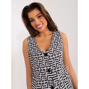 Dámská vesta Vesta LK KZ 509564.06 šedá černá L/XL