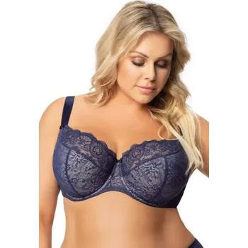 Podprsenka Polovyztužená dámská podprsenka K357 BLANCA tmavě modrá 65H
