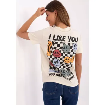 Dámské tričko Tričko D12022AC02645E světle béžové XL