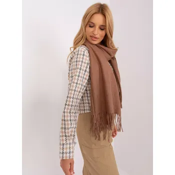 Dámská halenka Šátek AT SZ 23185.62P hnědá jedna velikost