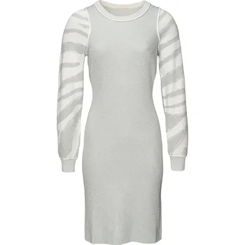 Dámské šaty Dámské Šaty LIU JO ECS ABITO MAGLIA TF4108 TF4108MS49IA4270 – Bílá XS