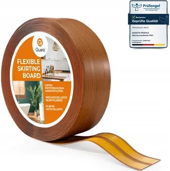 Podlahová lišta Lišta Quest PVC 23 x 32, délka 1500 cm, dub rustikální