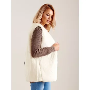 Dámská vesta AT vesta KZ 4102 1.20P ecru L/XL