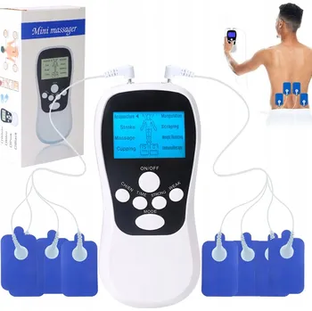 ELEKTROSTIMULÁTOR SVALŮ A NERVŮ 15 ÚROVNÍ 8 REŽIMŮ PRO CELOU RODINU