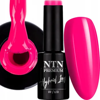 Lak na nehty Hybridní lak NTN 5g Limited Edition Intenzivní Růžová Pink Č.429