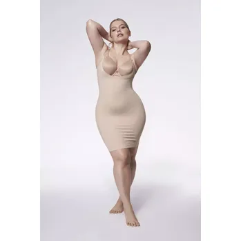 Stahovací body Dámská spodnička pod poprsí SHAPEWEAR 222 Béžová přírodní L