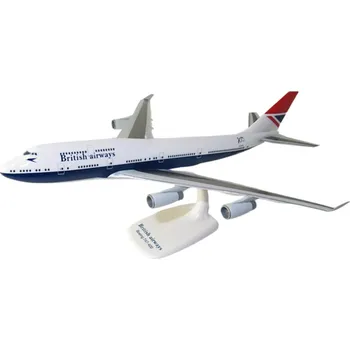 Plastikový model PPC Holland - Boeing B747-436, British Airways, "Negus (1974-1984) Retro" Colors, Velká Británie, 1/250