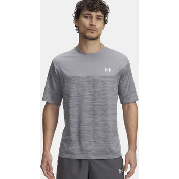 Pánské tričko Pánské tričko Under Armour UA Tech Utility SS-GRY - šedé Velikost: S