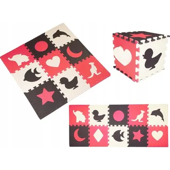 PĚNOVÉ PUZZLE 10 DÍLŮ VZDĚLÁVACÍ PODLOŽKA 150 x 60 cm