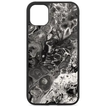 Náhradní kryt pro mobilní telefon Kryt na mobil iPhone black water iPhone: 17 Pro