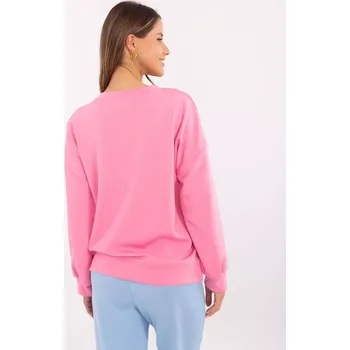 Dámská mikina Mikina DHJ BL 20322.72 růžová jedna velikost