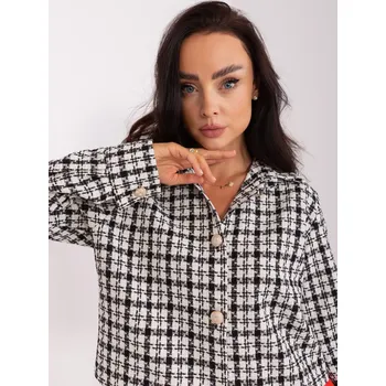 Bunda LK KR 509432.27 černobílých L/XL