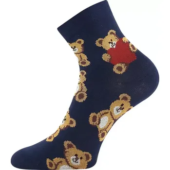 Dámské punčochy Dívčí ponožky Kay D - 35-38 / tmavě modrá