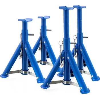 zvedák Sada podpěrných stojanů/kozlíků 2 tuny 4 kusy Skládací nastavitelné podpěry M15321