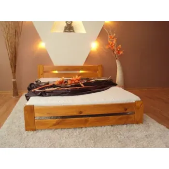 Postel Slevadoma Postel NEVADA 120x200 | MASIV BOROVICE Barva: Moření olše