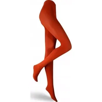 Dámské punčochy Punčocháče Velvet Cotton Plus 120 DEN - 6 (XXL) / oranžová