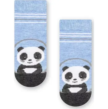 Dámská móda Kojenecké ponožky Pandička - 11-13 / světle modrá
