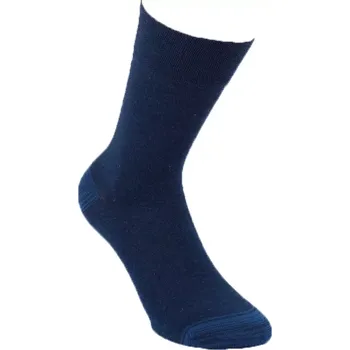 Pánské ponožky Dospělé bambusové ponožky 43033 - 39-42 / navy blue (námořnícká modrá)