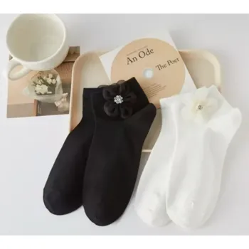 Dámské punčochy Dámské ponožky Blossom - Uni / černá