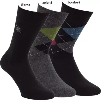 Pánské ponožky Pánské ponožky Gideon - 39-42 / zelená