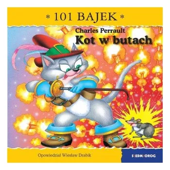 Pohádka Kot w butach. 101 bajek (Wiesław Drabik)(Brožovaná)