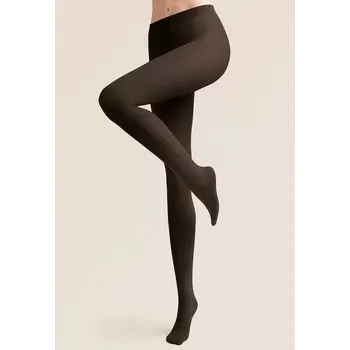 Dámské punčochy Dámske pančuchy Microfibre 100 den - 5 (XL) / čokoládová