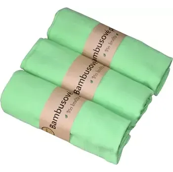 Plena GaGa's Mušelínová plena bambus/biobavlna Zelená (8594197442641)