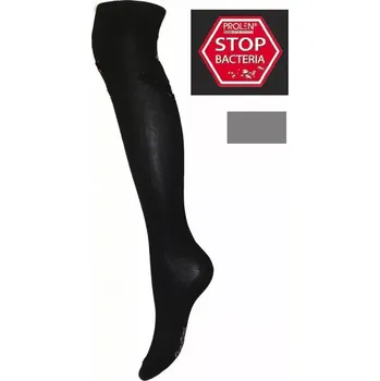 Dámské punčochy Dámské nadkolenky Končistá - 36-38 / šedá