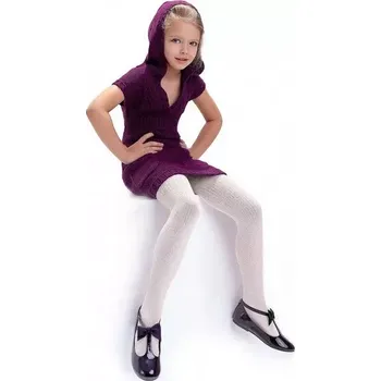 Dámské punčochy Dětské punčocháče Agatka 100 DEN - 134-140 / bílá