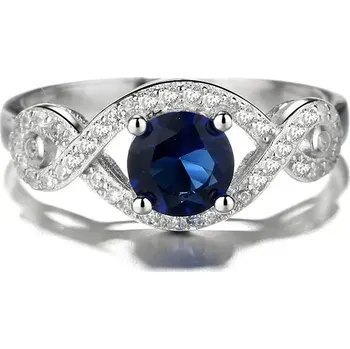 Prsten Stříbrný safírový prsten LUISA Velikost:10 (EU: 62-64) Ag/; ≤2,25 g 10034_10