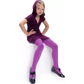 Dámské punčochy Dětské punčocháče Agatka 100 DEN - 128-134 / levandulová