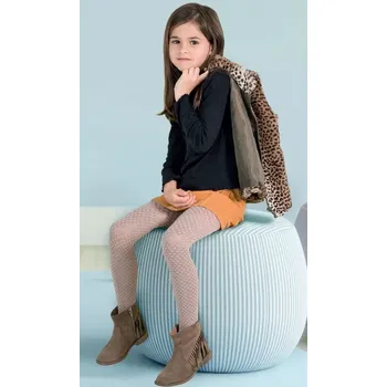 Dámské punčochy Dívčí punčochové kalhoty Sirene 40 DEN - 146-152 / cappuccino