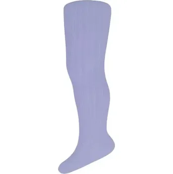 Dámské punčochy Dětské vroubkované bambusové punčocháče - 92-98 / lila