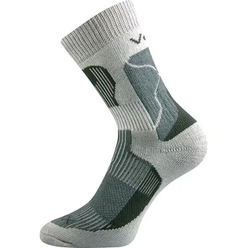 Pánské ponožky Hrubé ponožky Treking - 38-40 / světle šedá