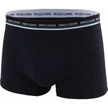 Boxerky Pánské bavlněné boxerky EB 1711 - 2XL / černá